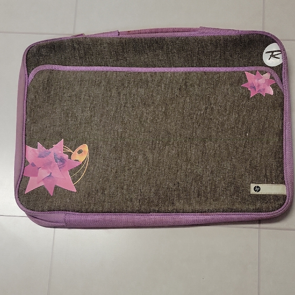 Pink and Brown Butterfly Embellished Bag